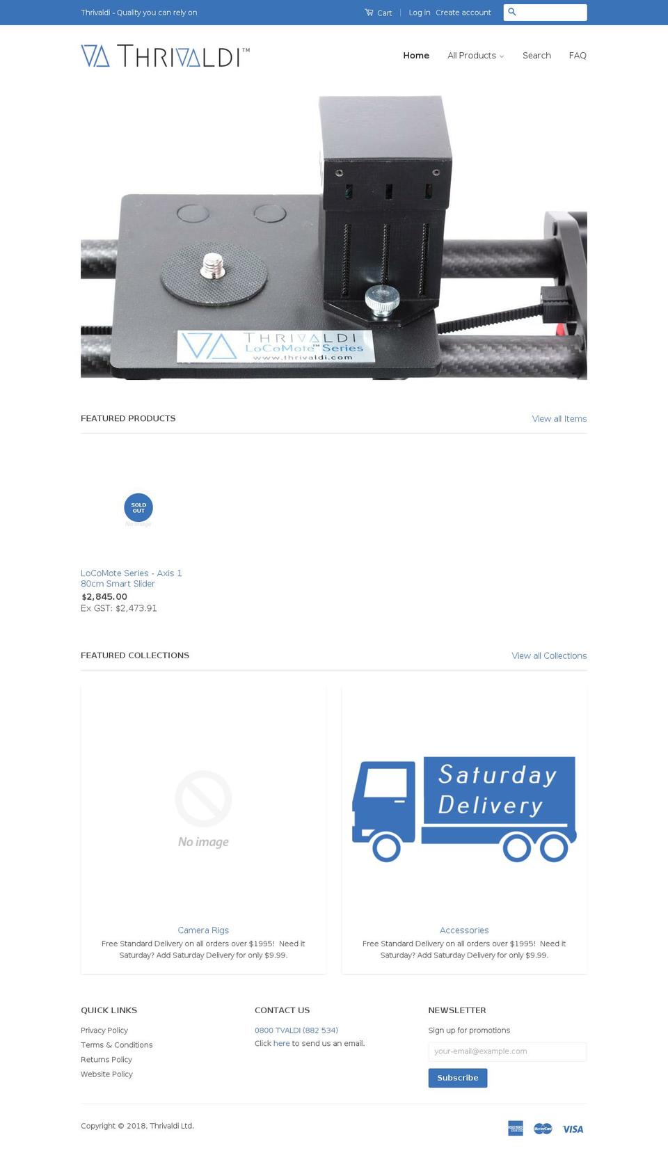 thrivaldi.com shopify website screenshot