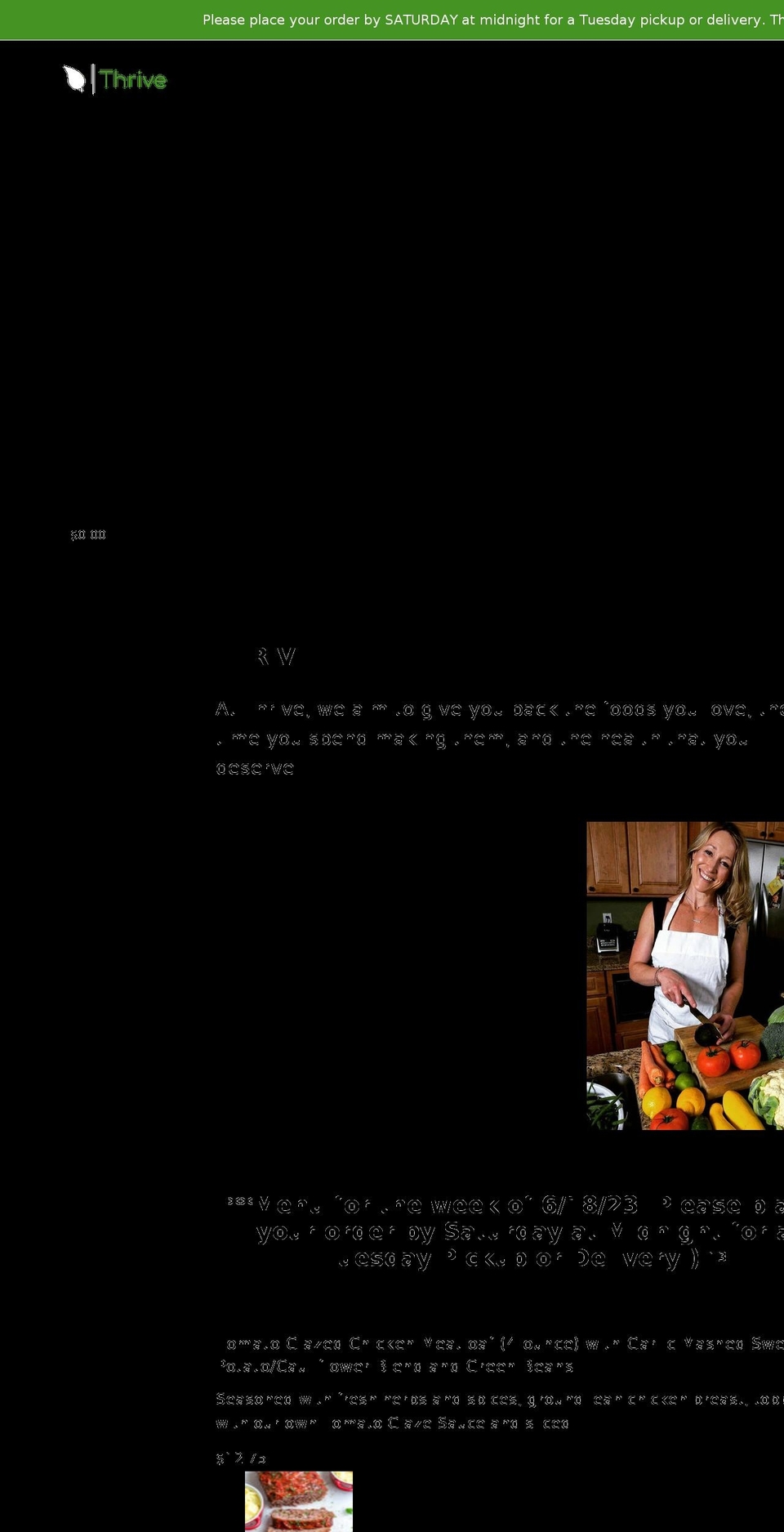 thrivebalancelife.com shopify website screenshot