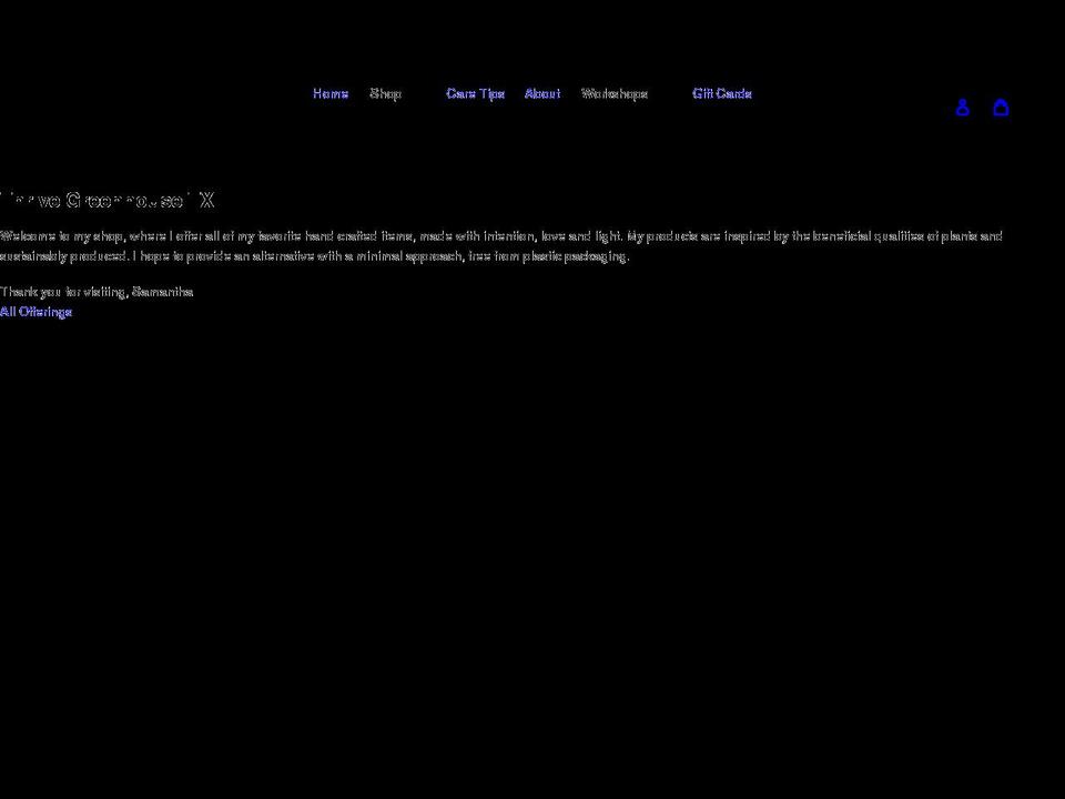 thrivegreenhousetx.com shopify website screenshot