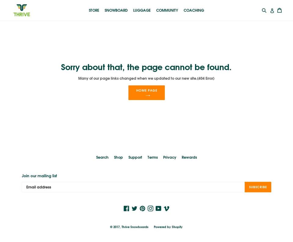 thrivetraveler.com shopify website screenshot