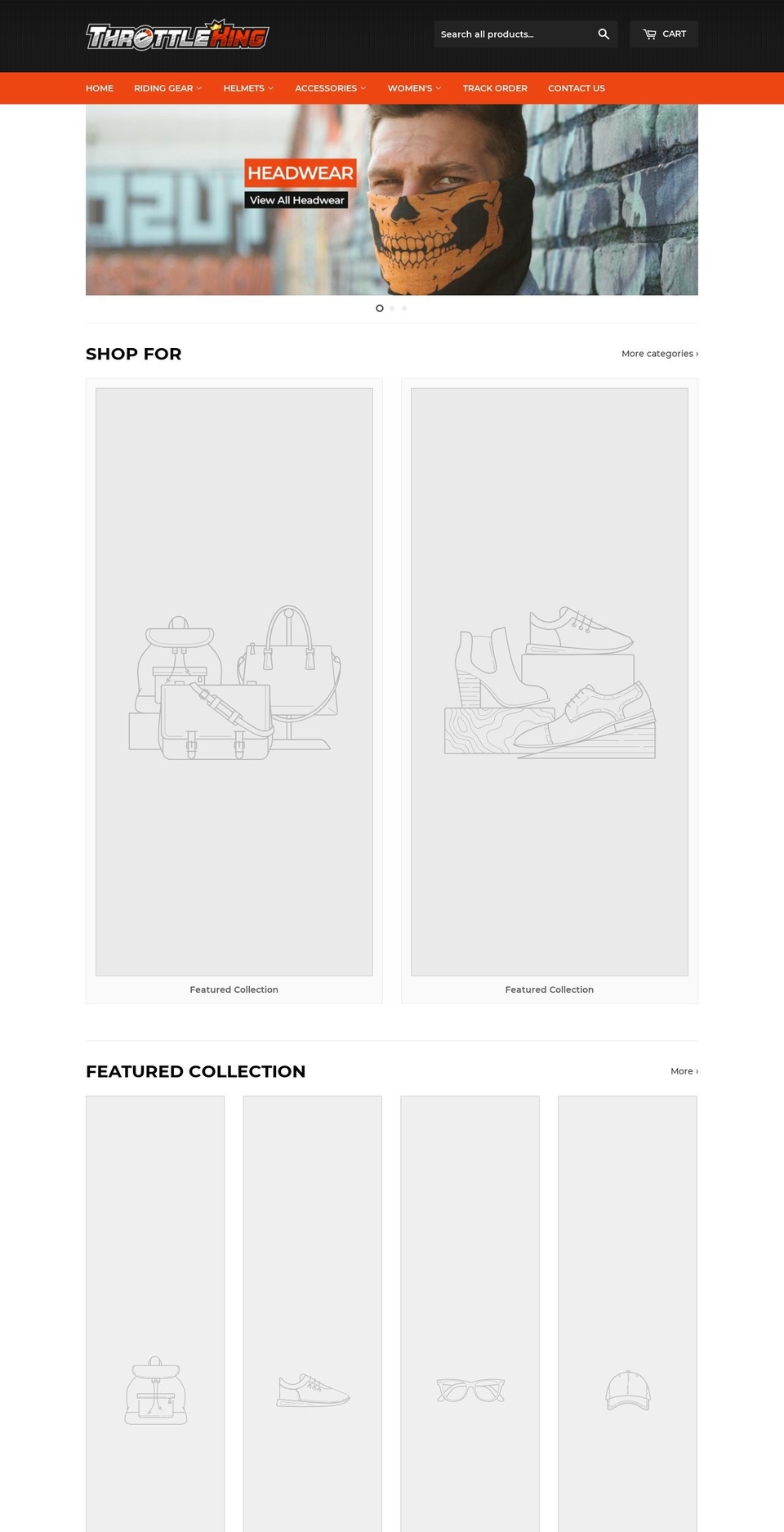 throttleking.com — Shopify storefront screenshot