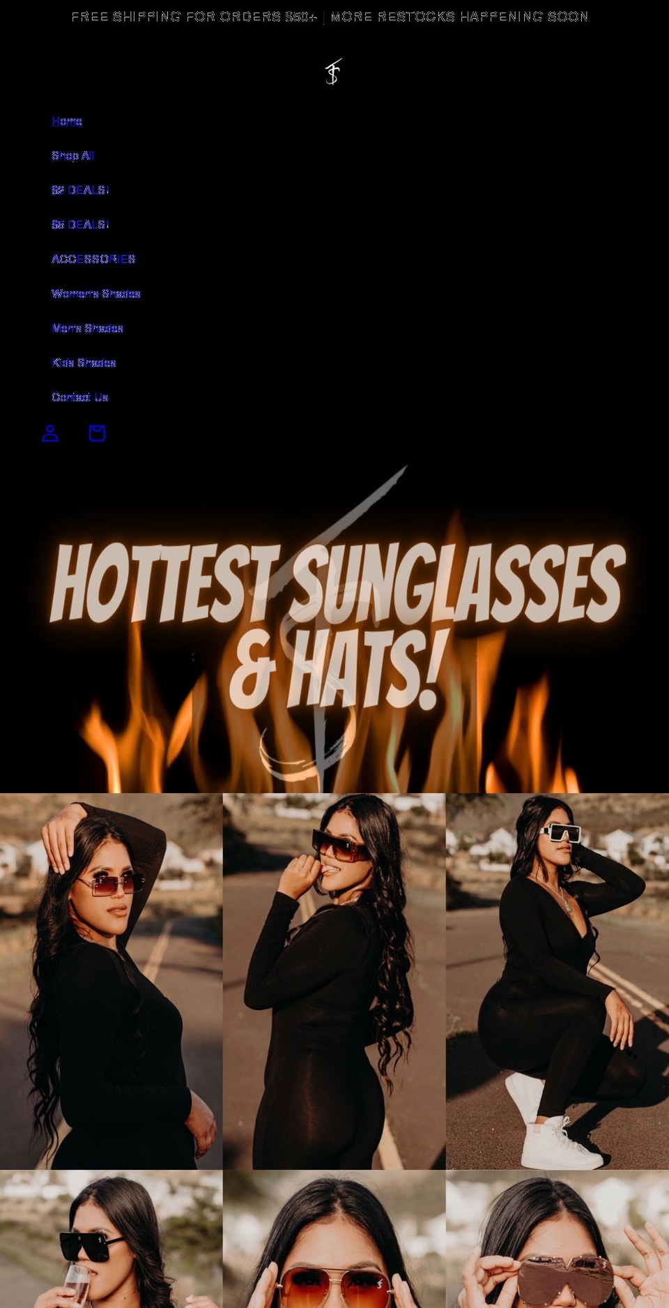 throwingshlayed.com shopify website screenshot