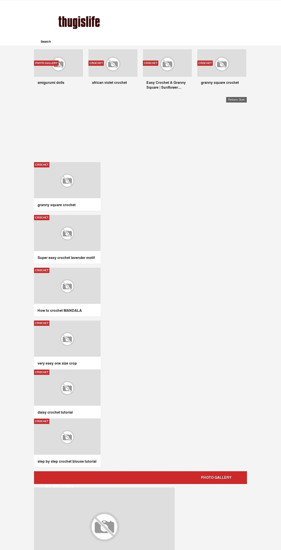 thugislife.com — Shopify storefront screenshot