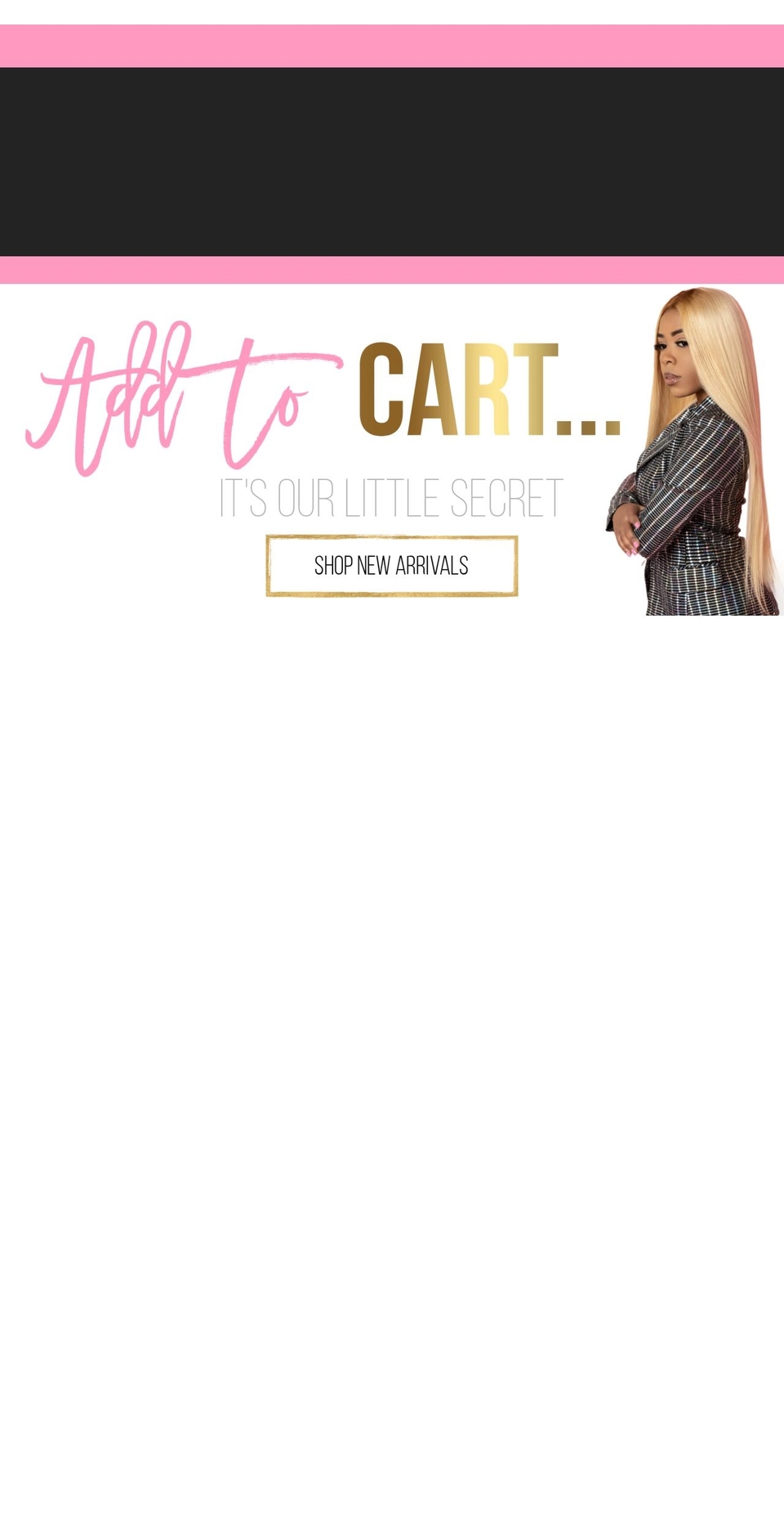 tiararkollection.com shopify website screenshot