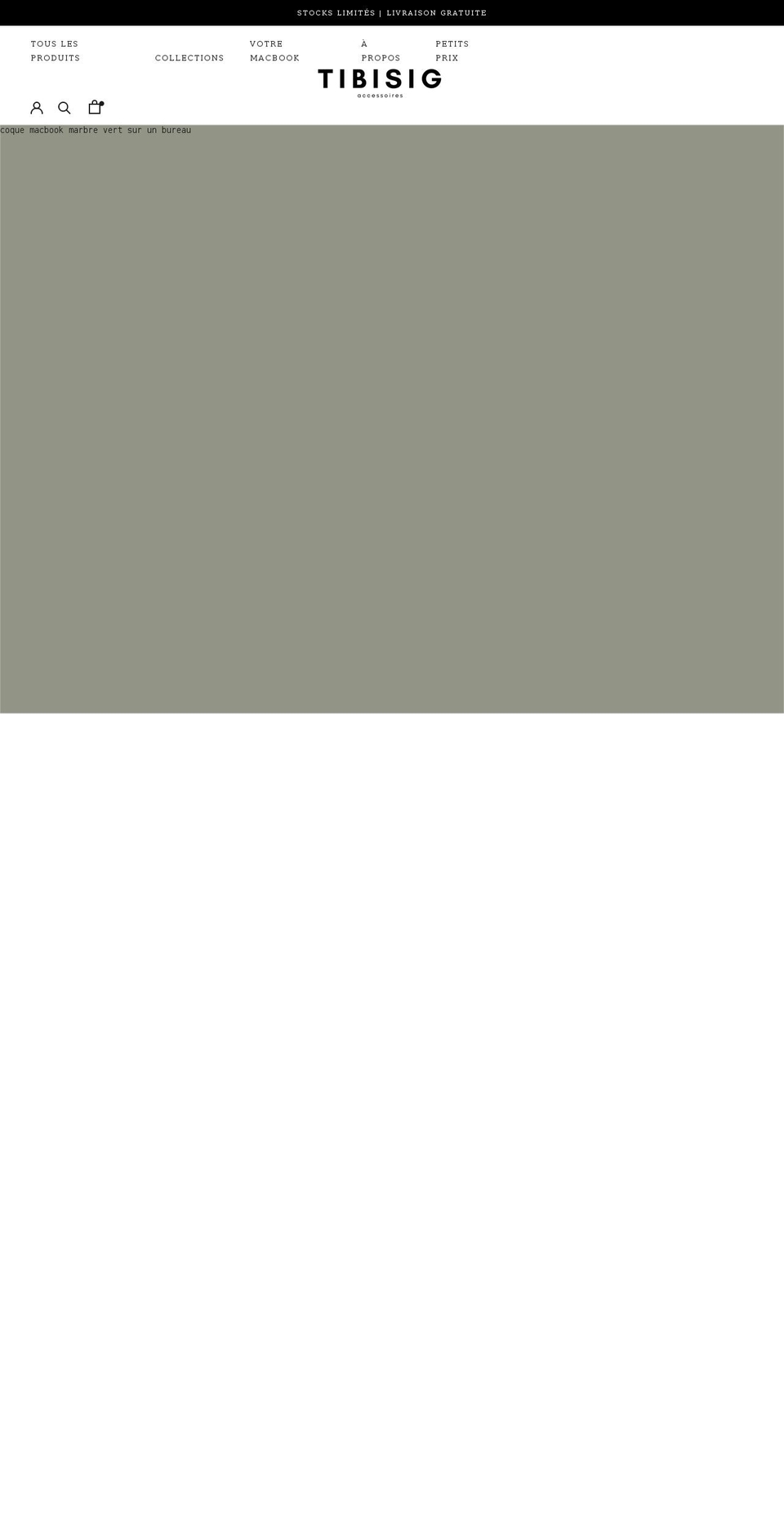 tibisig.com shopify website screenshot