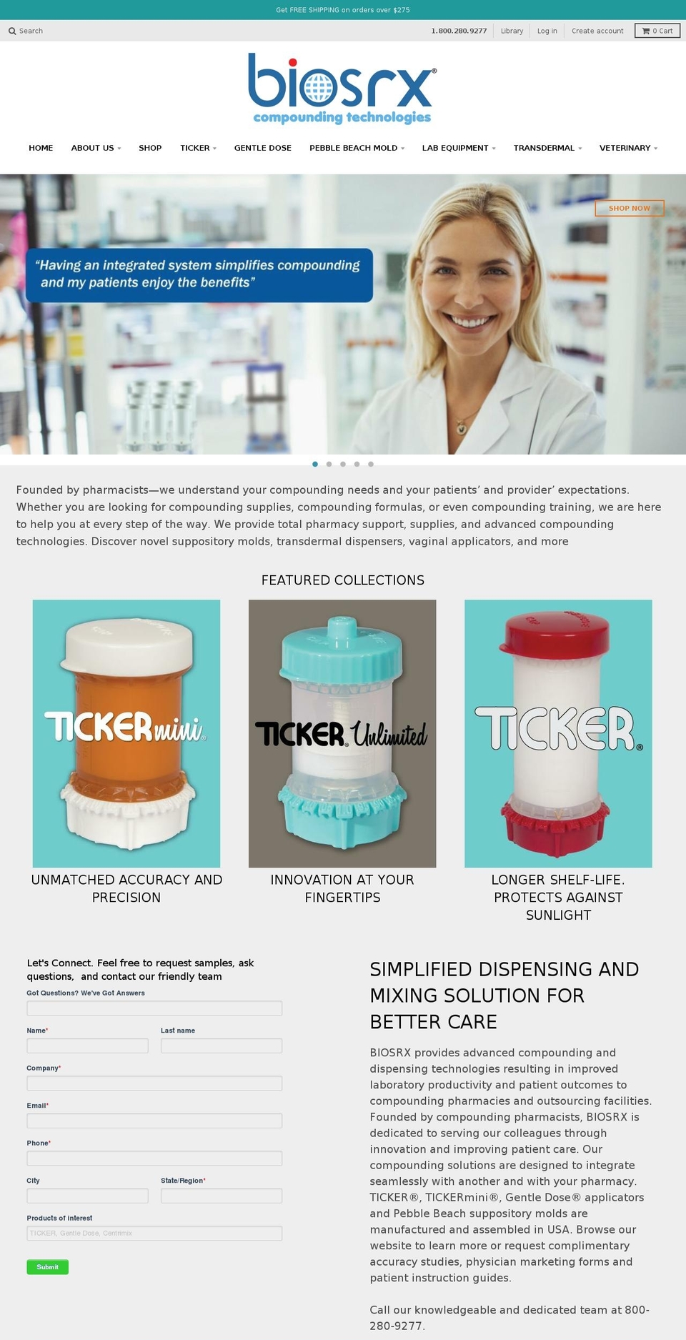 tickermini.com — Shopify storefront screenshot