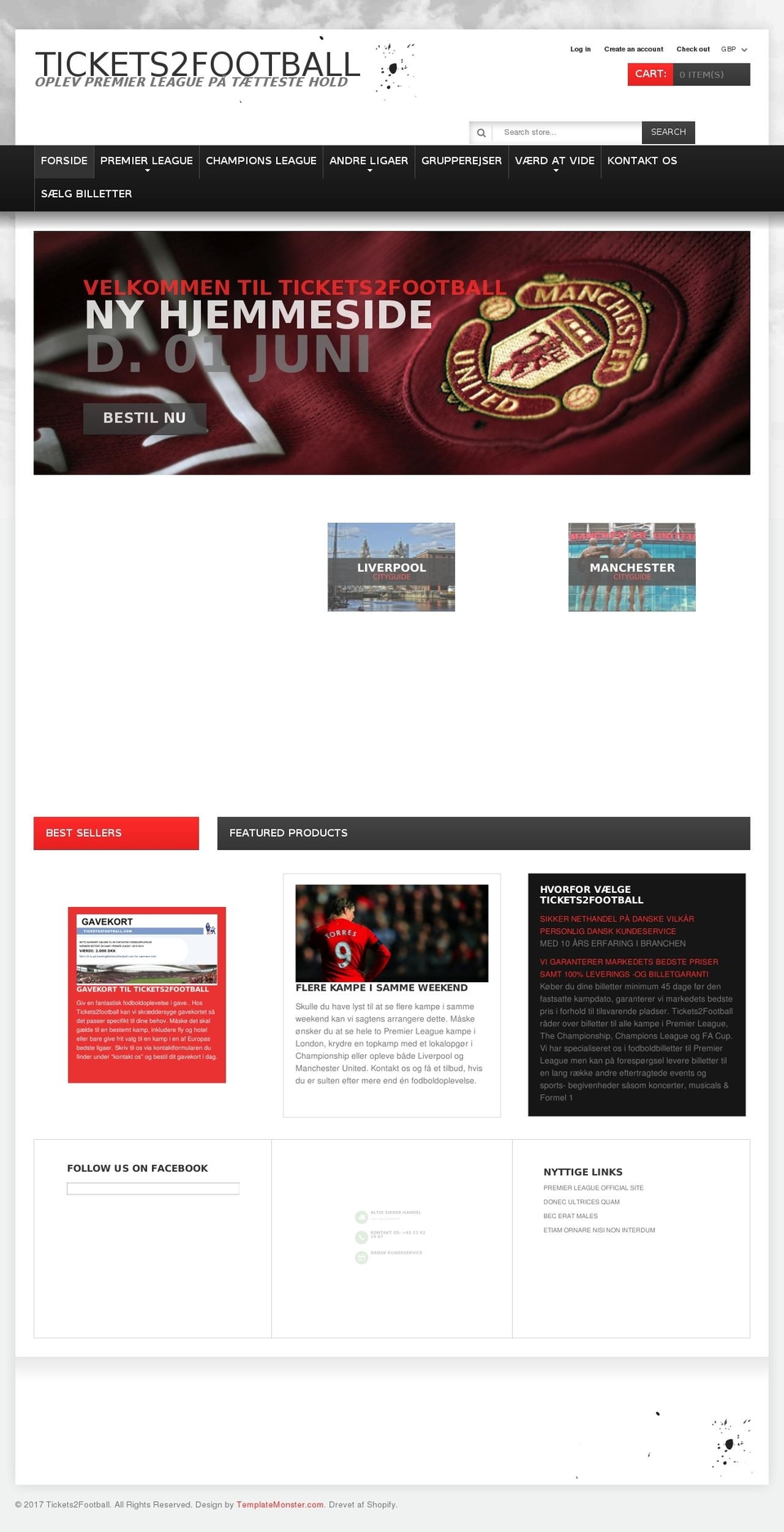 theme092 Shopify theme site example tickets2football.com