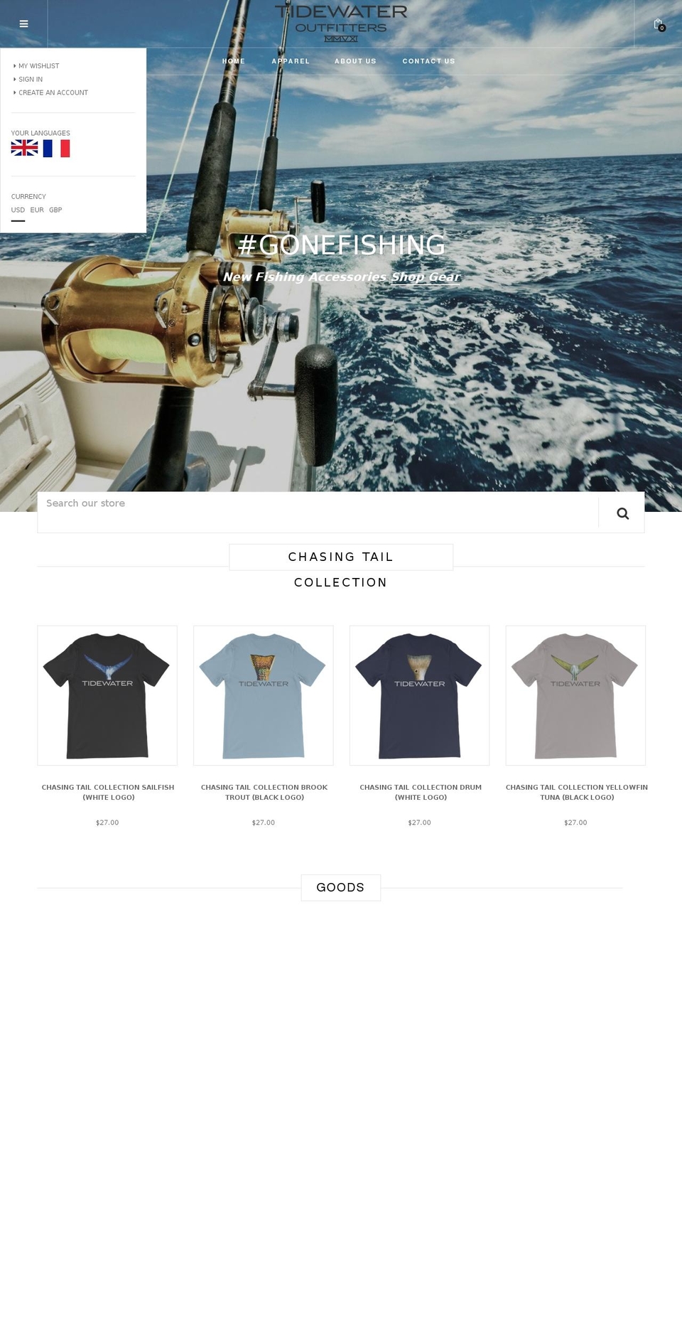 puro2-v-1-3 Shopify theme site example tidewateroutfitters.com