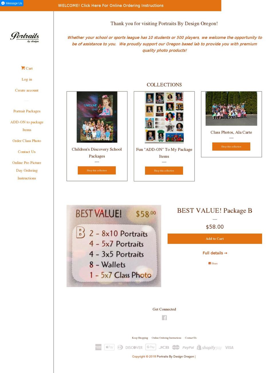 tiebreakersportsphotography.com — Shopify storefront screenshot