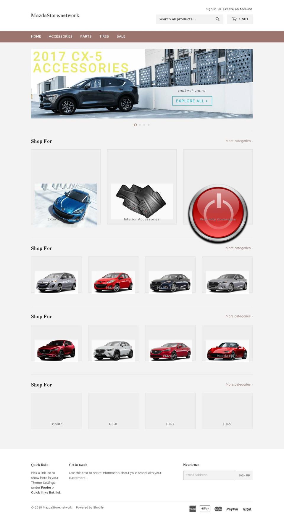 tieclipstore.com — Shopify storefront screenshot