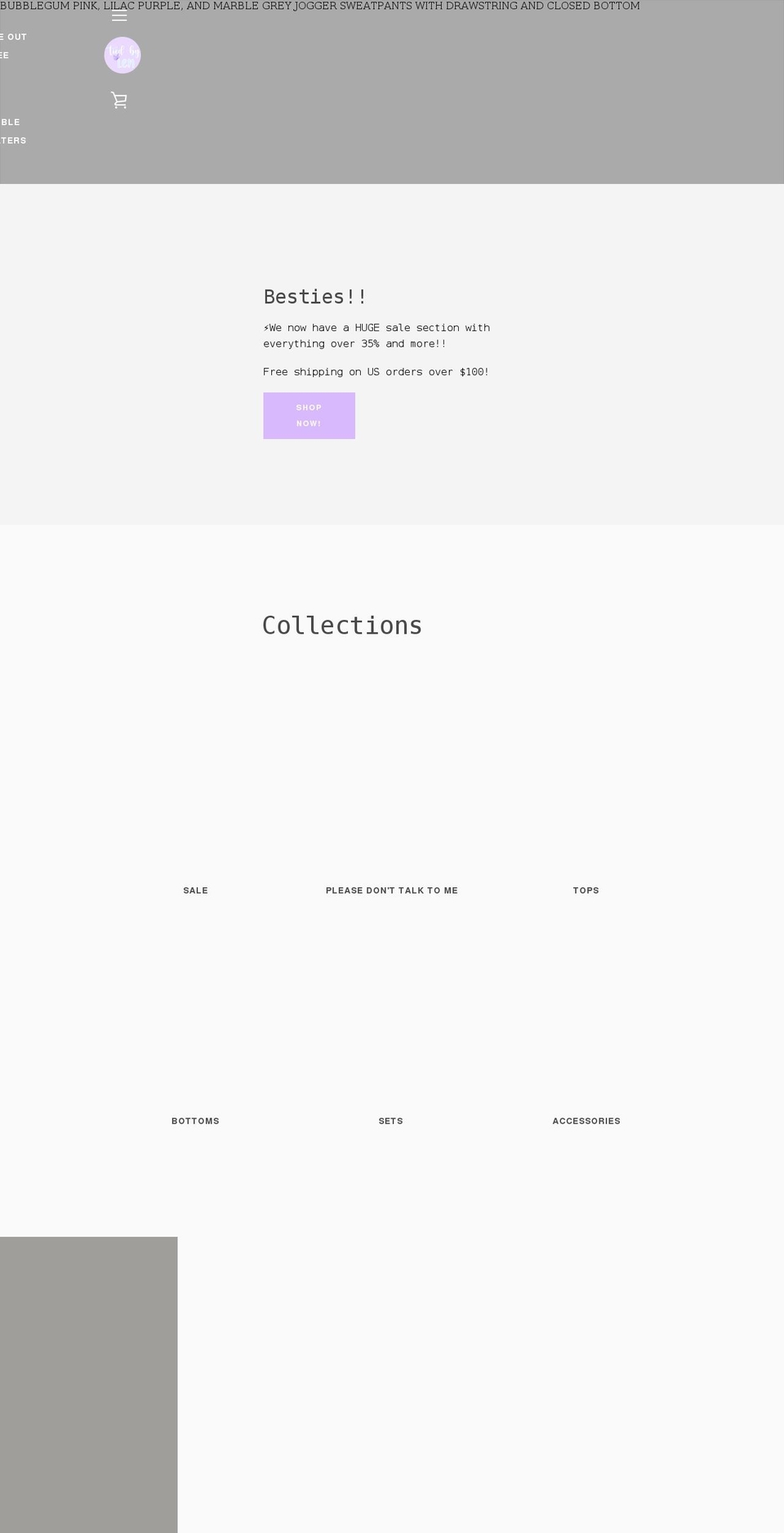 tiedbylen.com shopify website screenshot