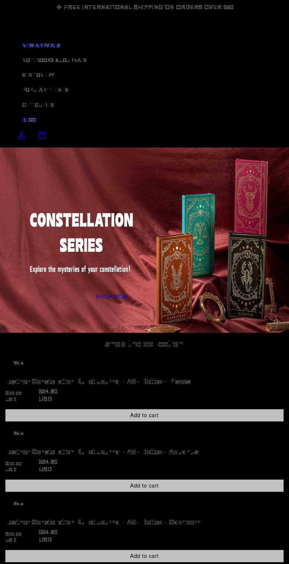 tiefossi.com shopify website screenshot