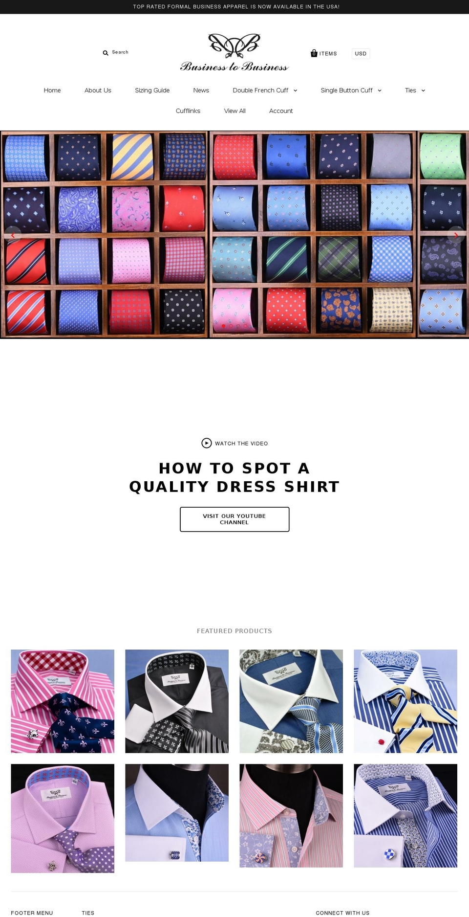 tiegershirts.com — Shopify storefront screenshot