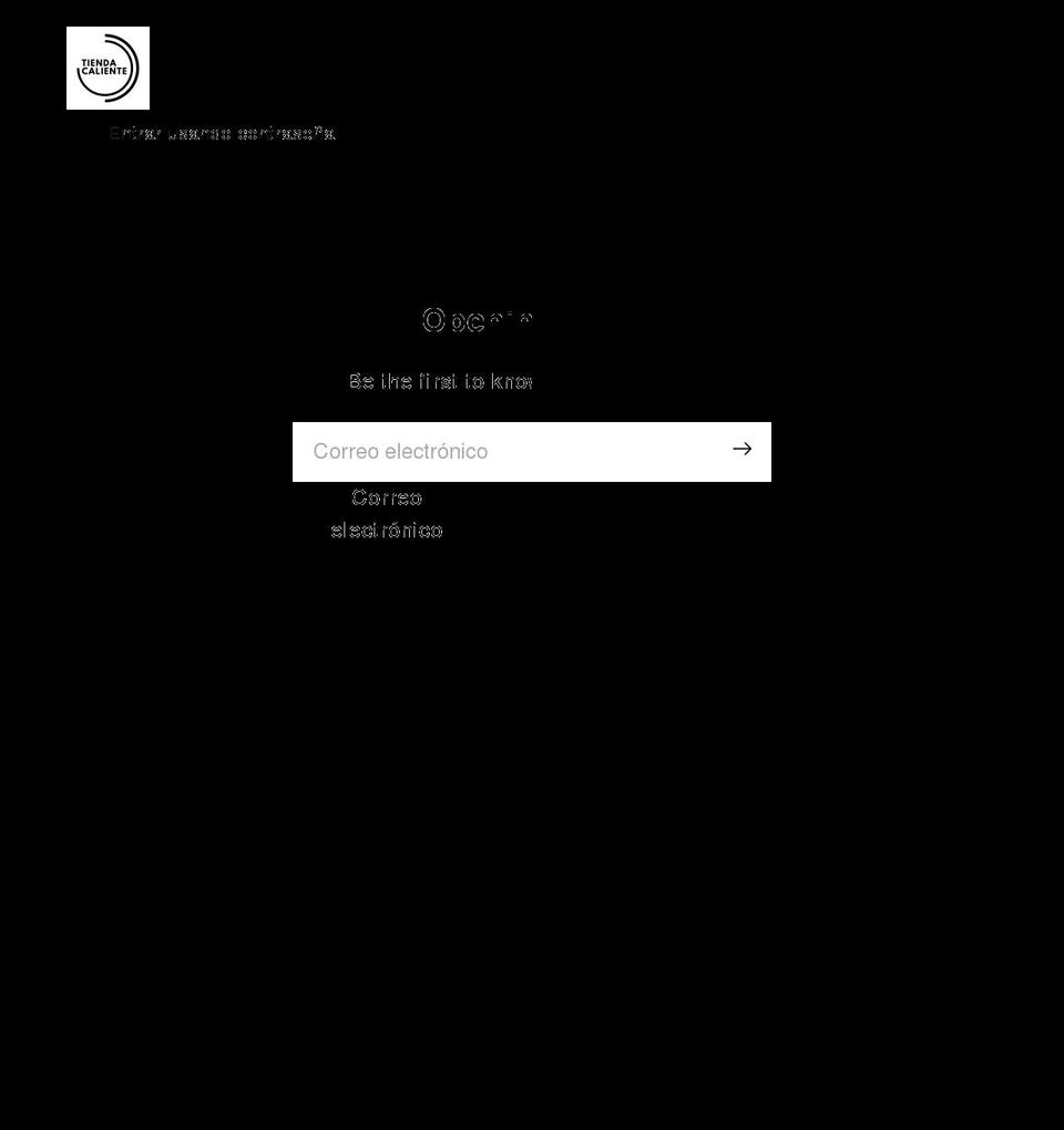 tiendacaliente.es shopify website screenshot