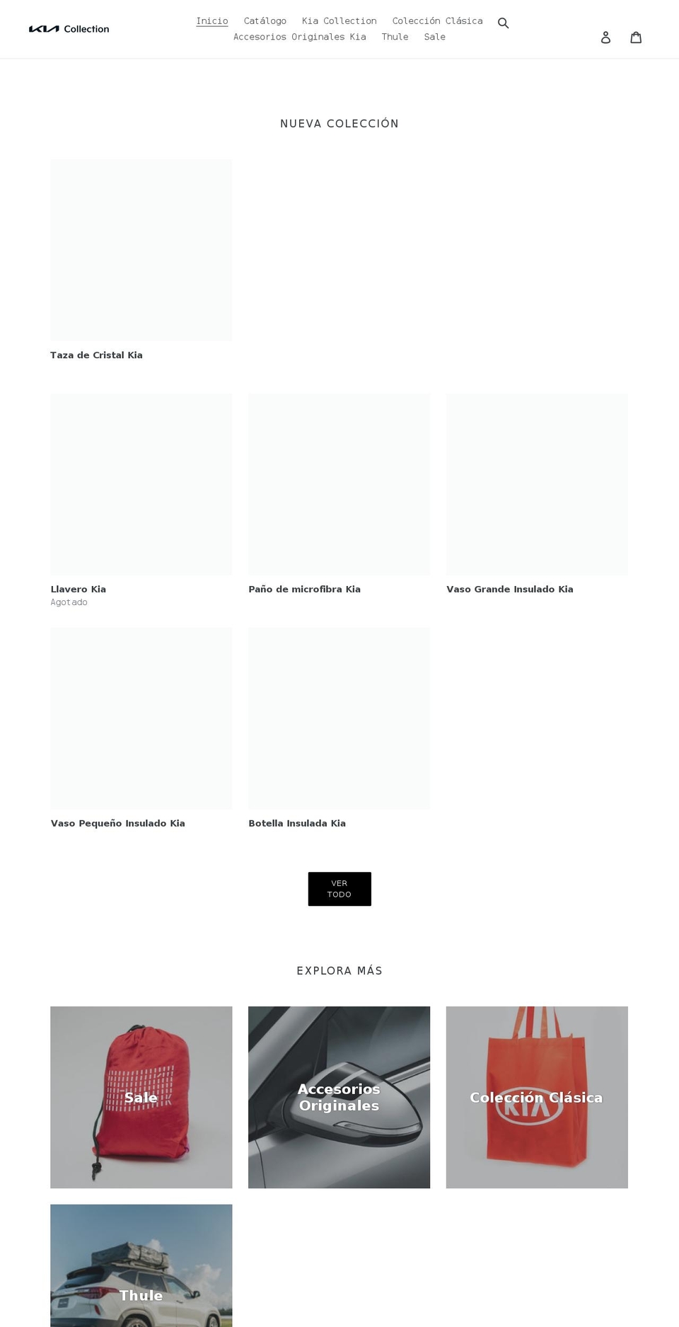 tiendakia.com shopify website screenshot