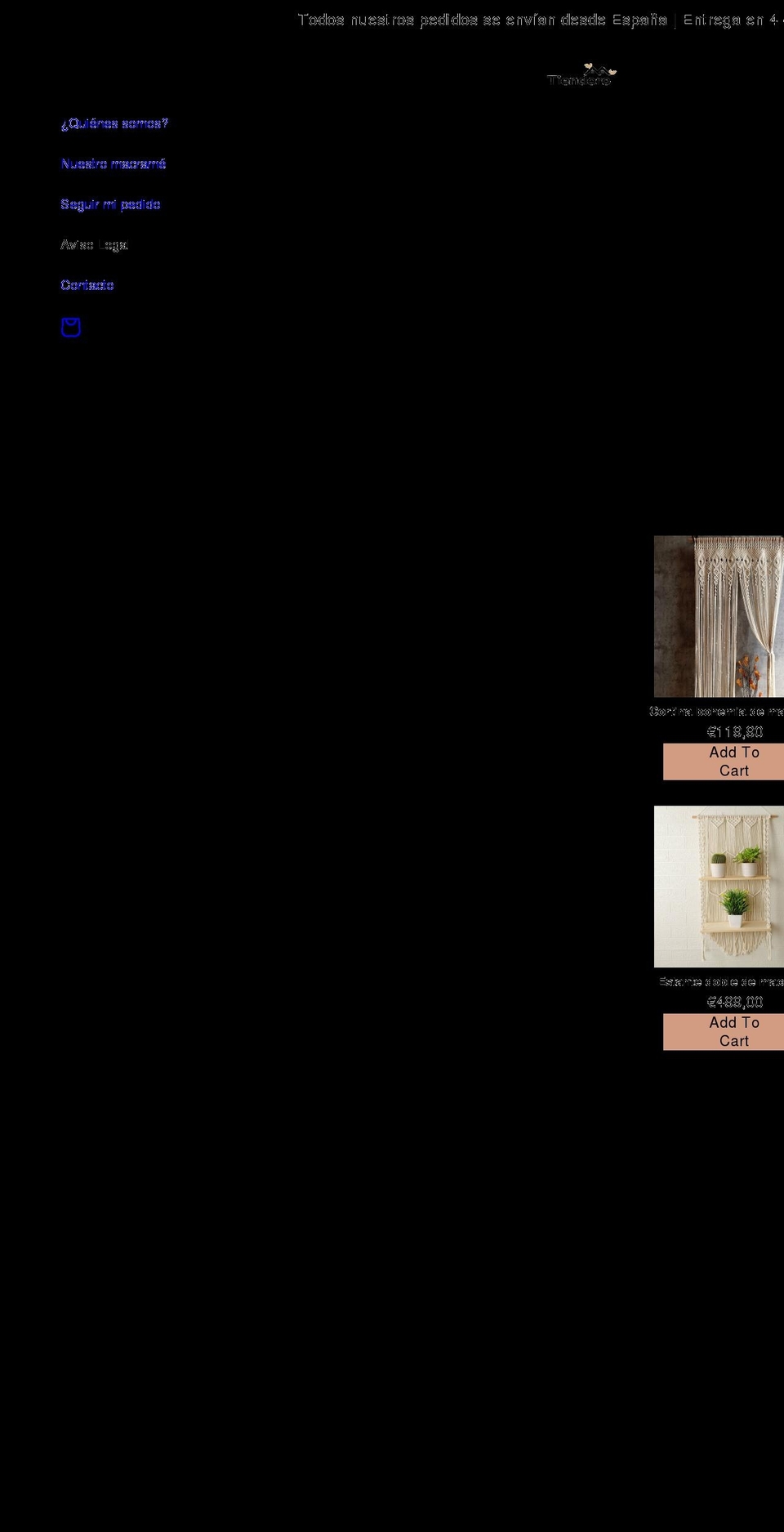 tiendoro.com — Shopify storefront screenshot