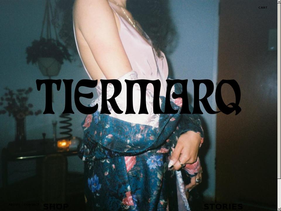 tiermarq.com — Shopify storefront screenshot