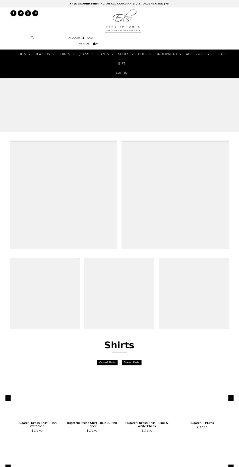 tiesource.com — Shopify storefront screenshot