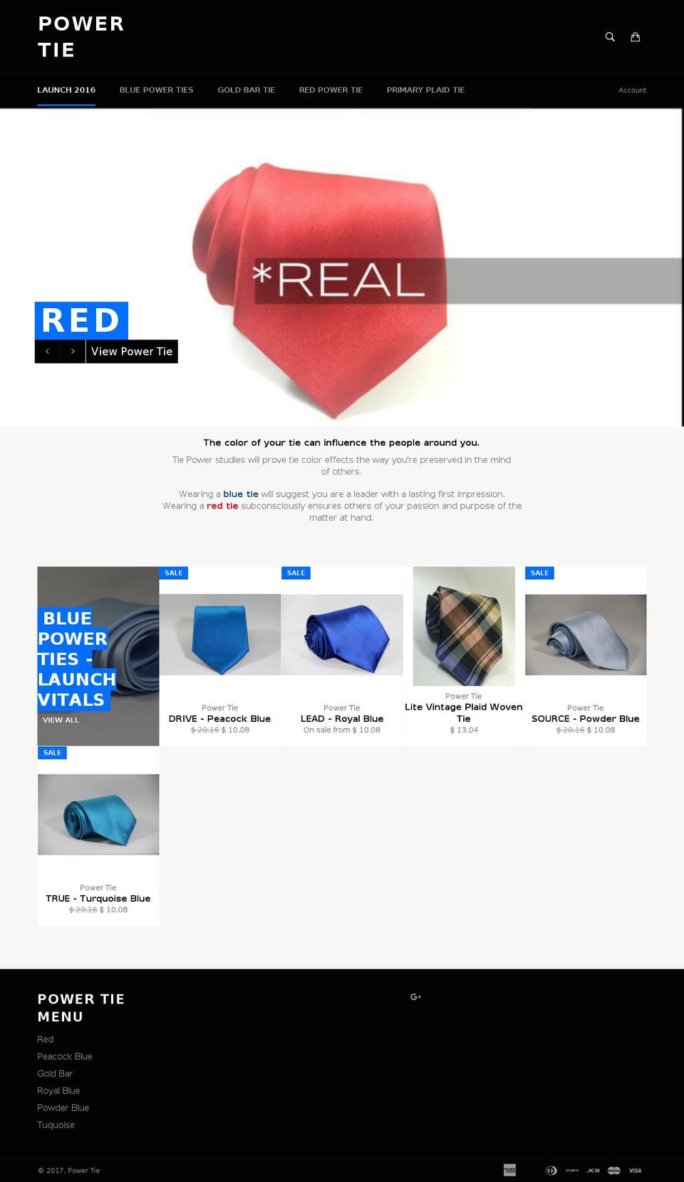 tietrump.com shopify website screenshot