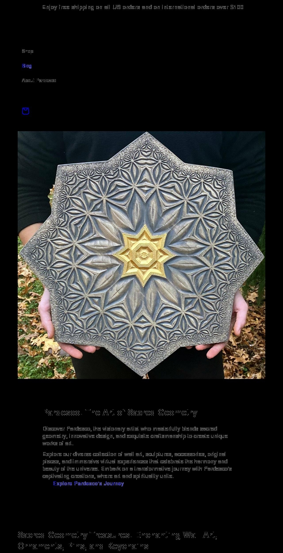 tiffanytealcollection.com shopify website screenshot