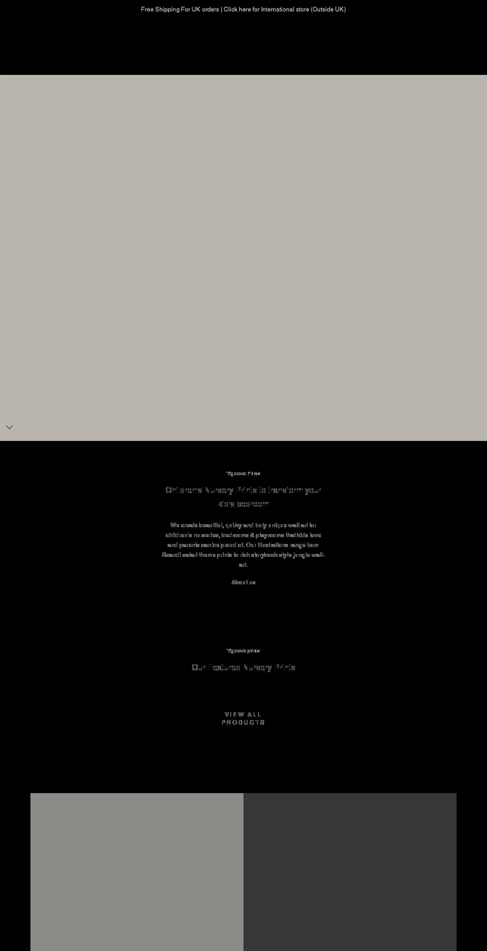 tigercubprints.com shopify website screenshot