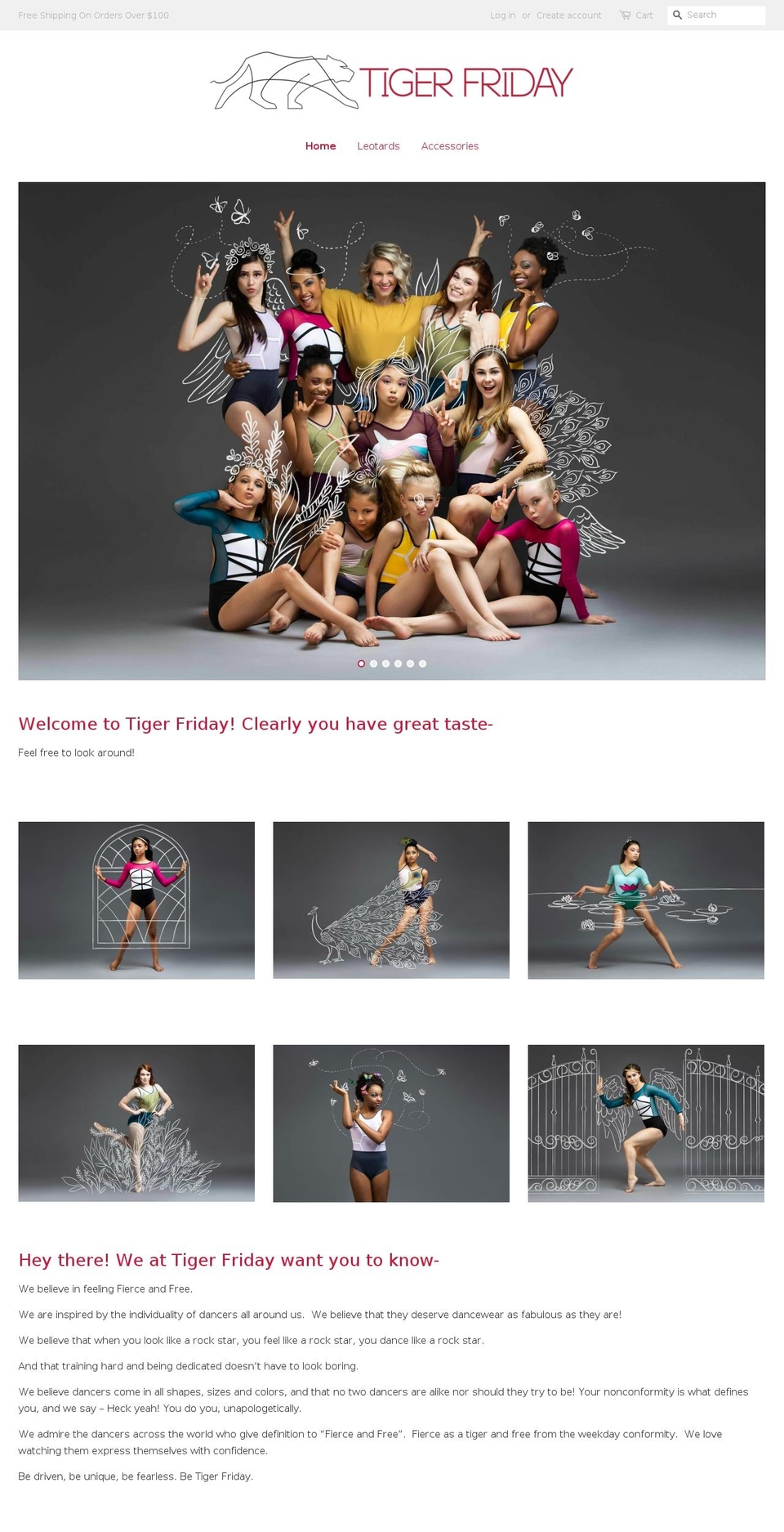 tigerfriday.com shopify website screenshot