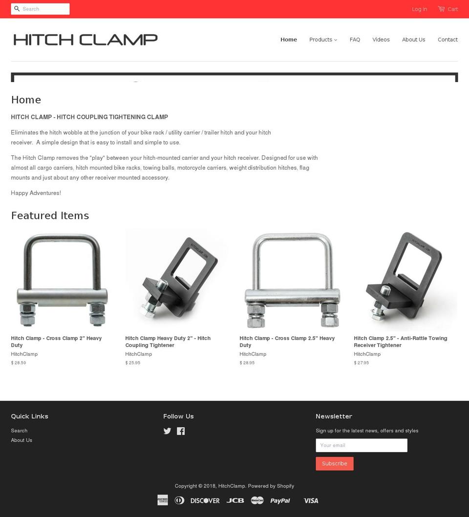 tigerhitch.com shopify website screenshot