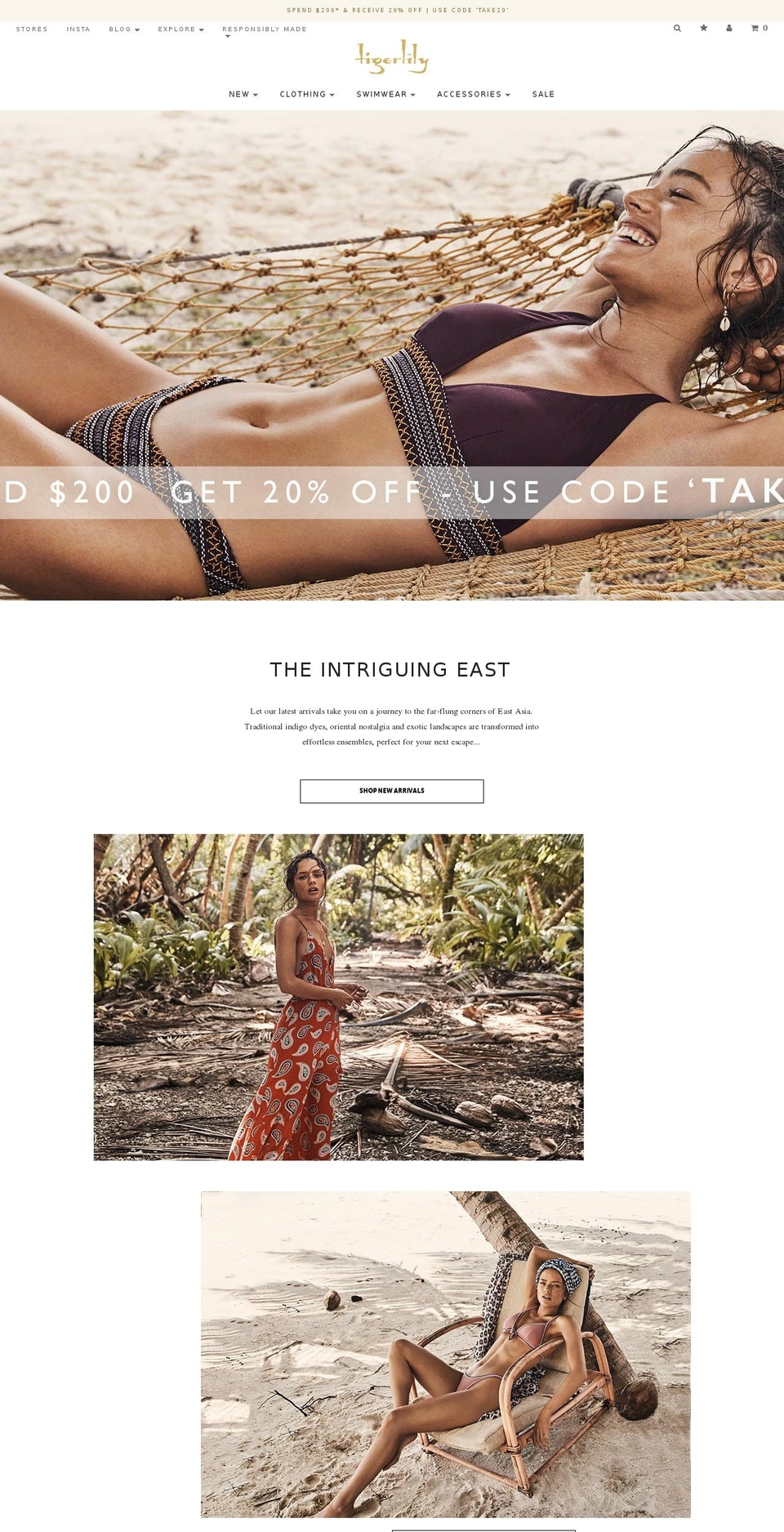 Checkout Test - Createur Production - Secomapp Shopify theme site example tigerlilyswimwear.com.au