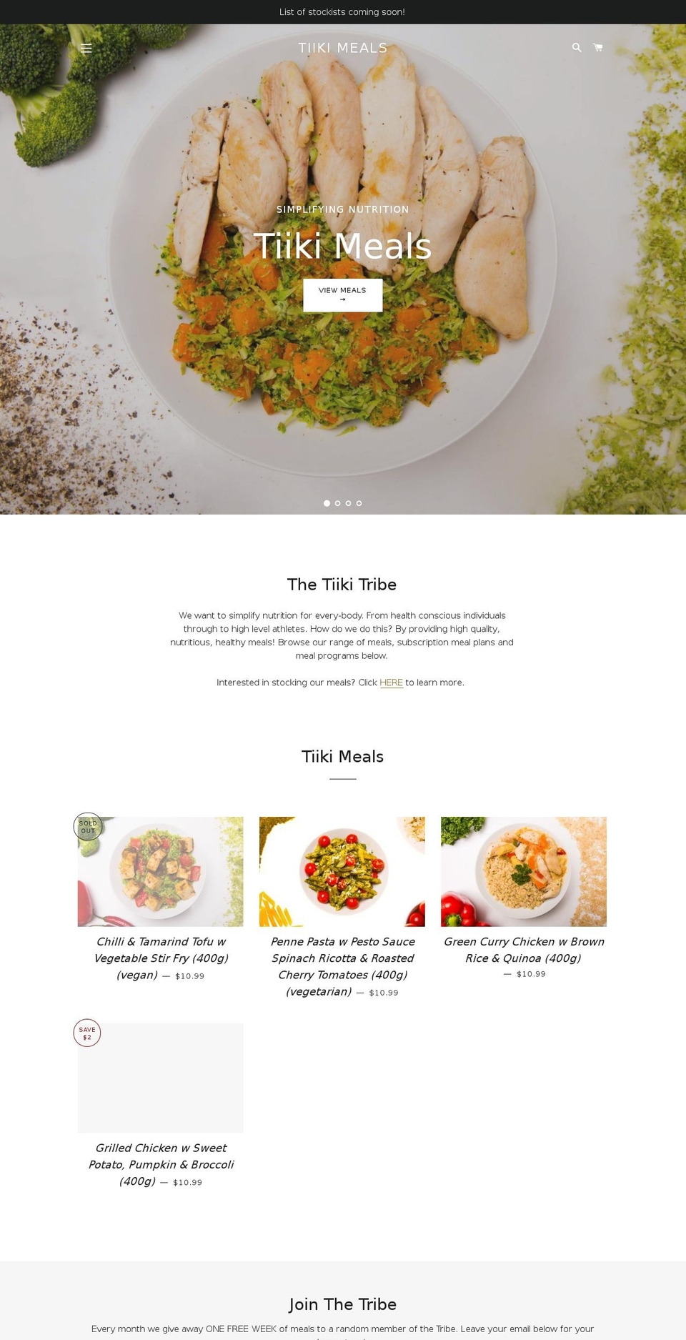tiikitribe.com — Shopify storefront screenshot