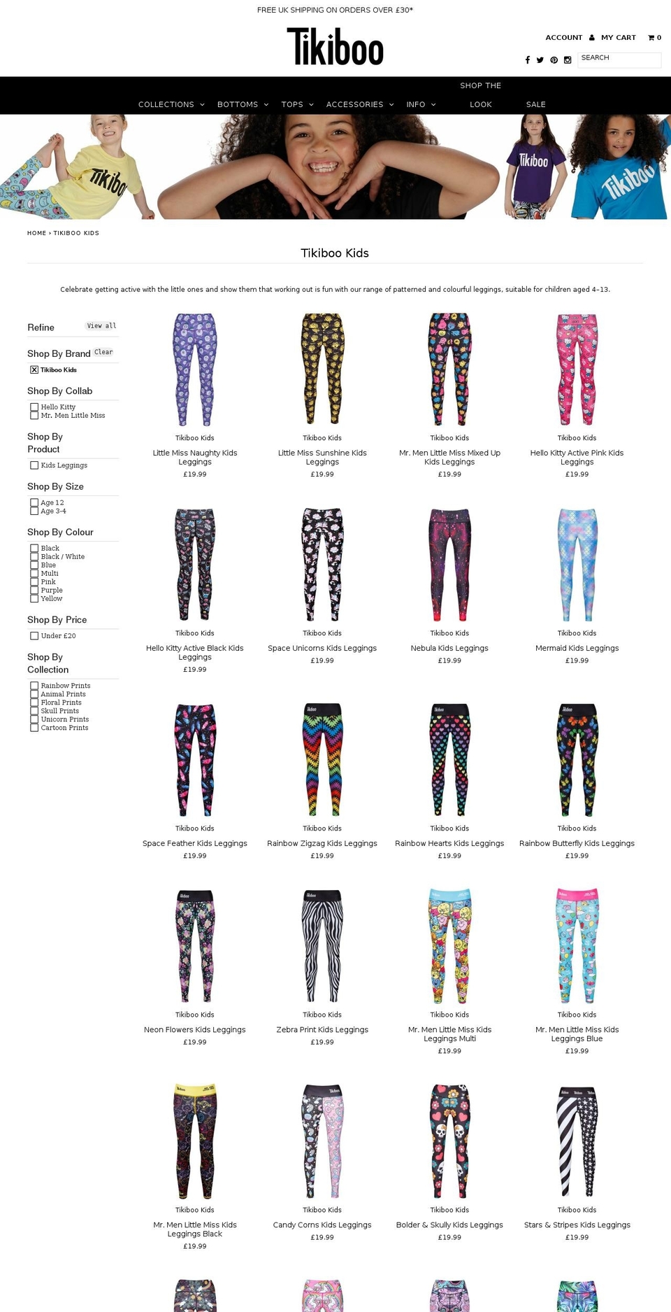 tikibookids.com — Shopify storefront screenshot