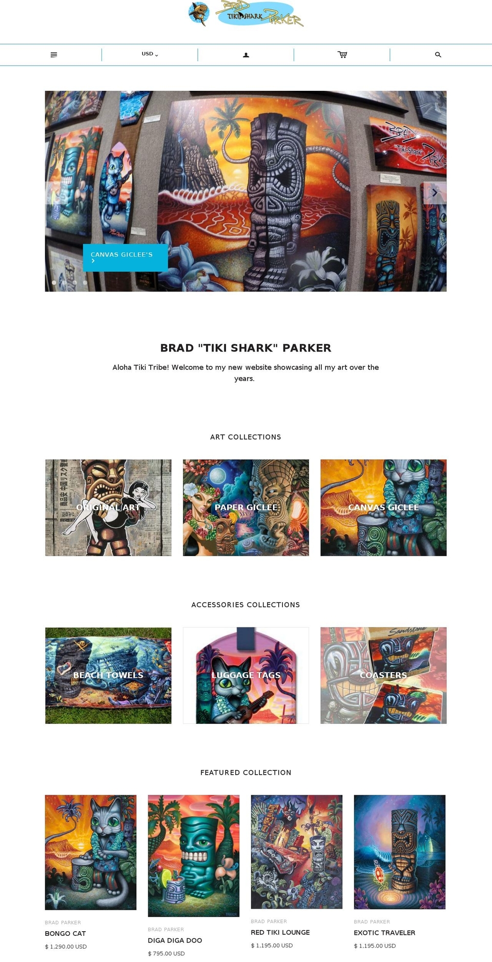 tikishark.com shopify website screenshot