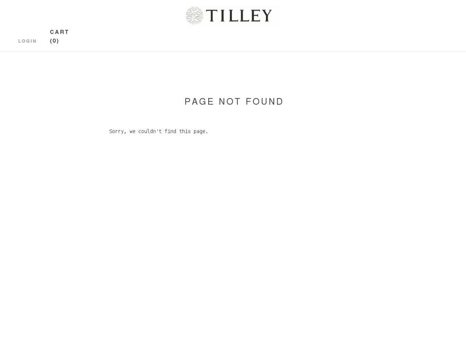 tilleywholesale.com.au shopify website screenshot