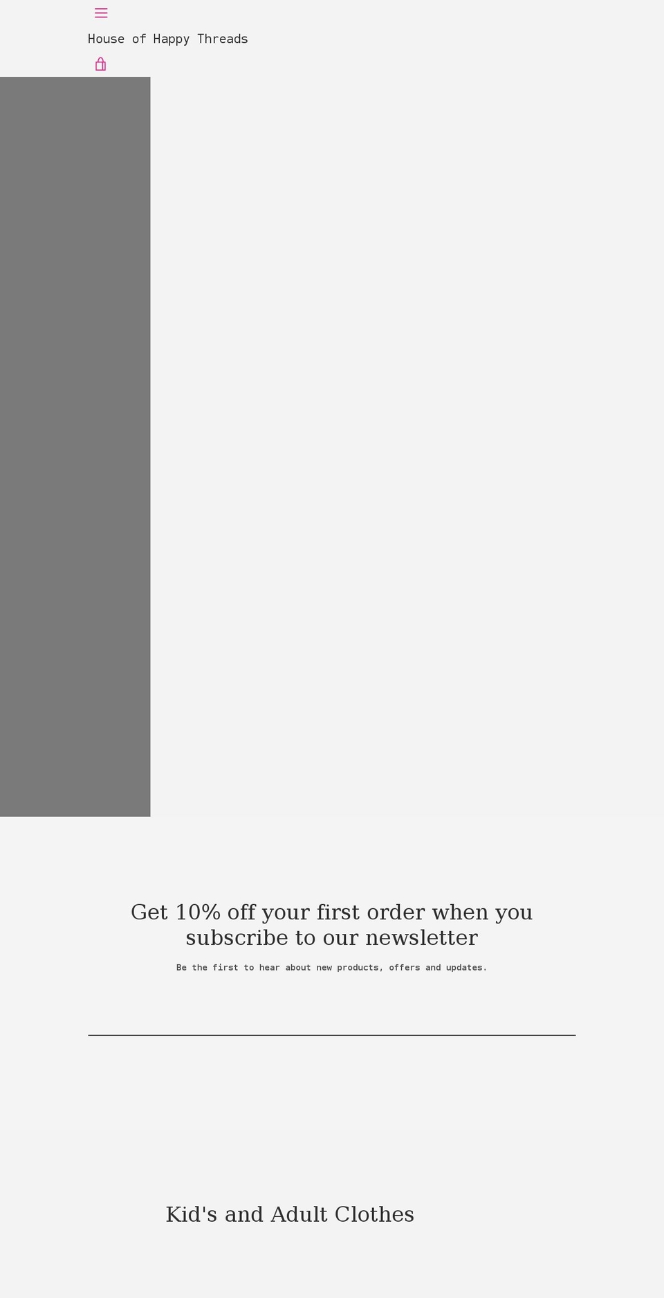 tillytwostitch.com shopify website screenshot