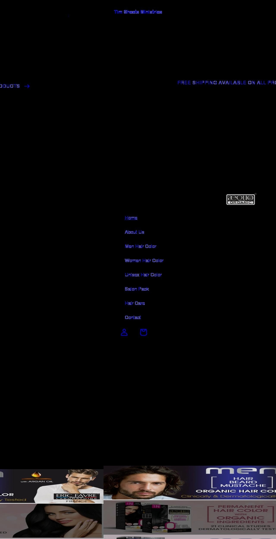 tim-sheets-ministries.myshopify.com shopify website screenshot