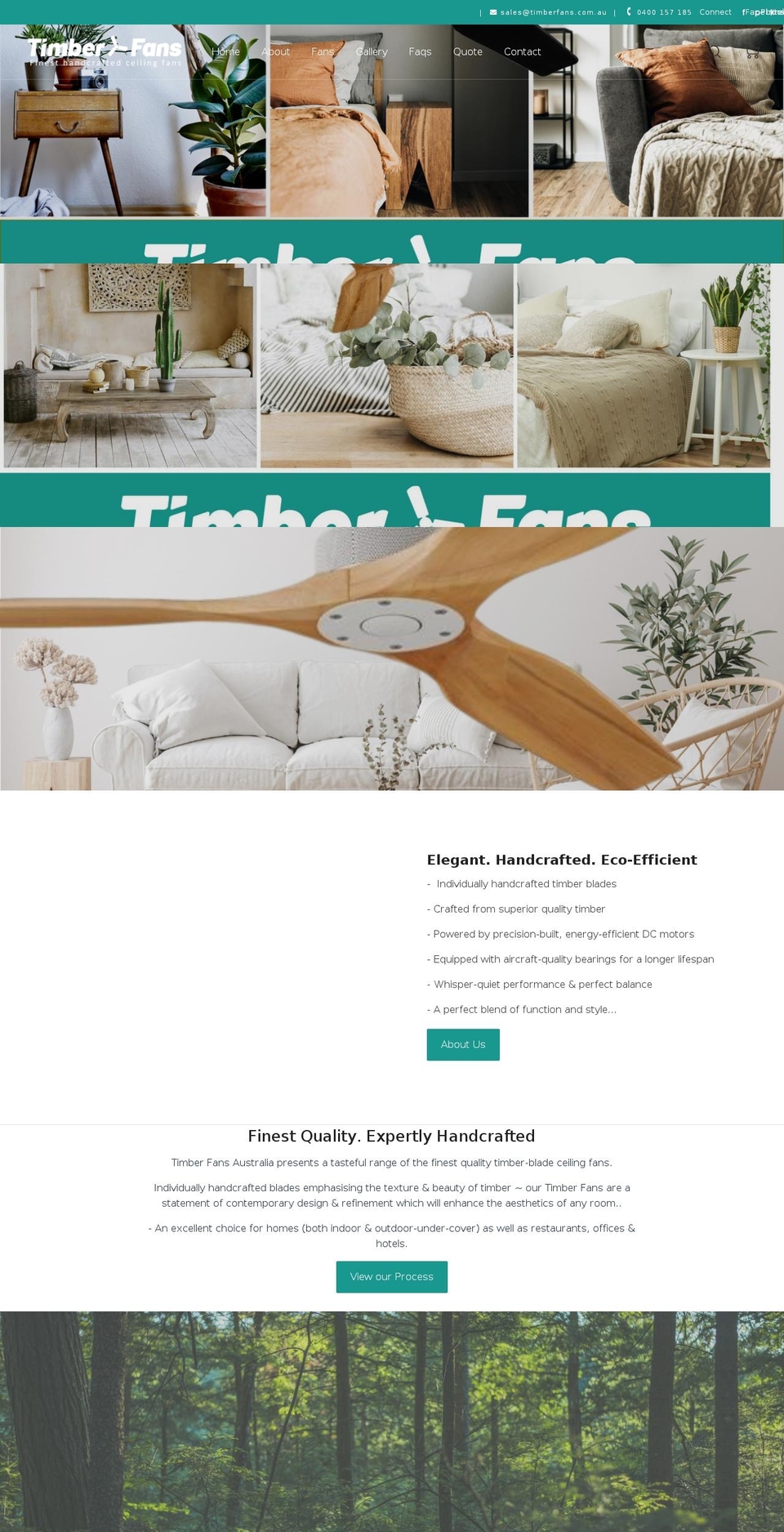timberfans.com.au shopify website screenshot
