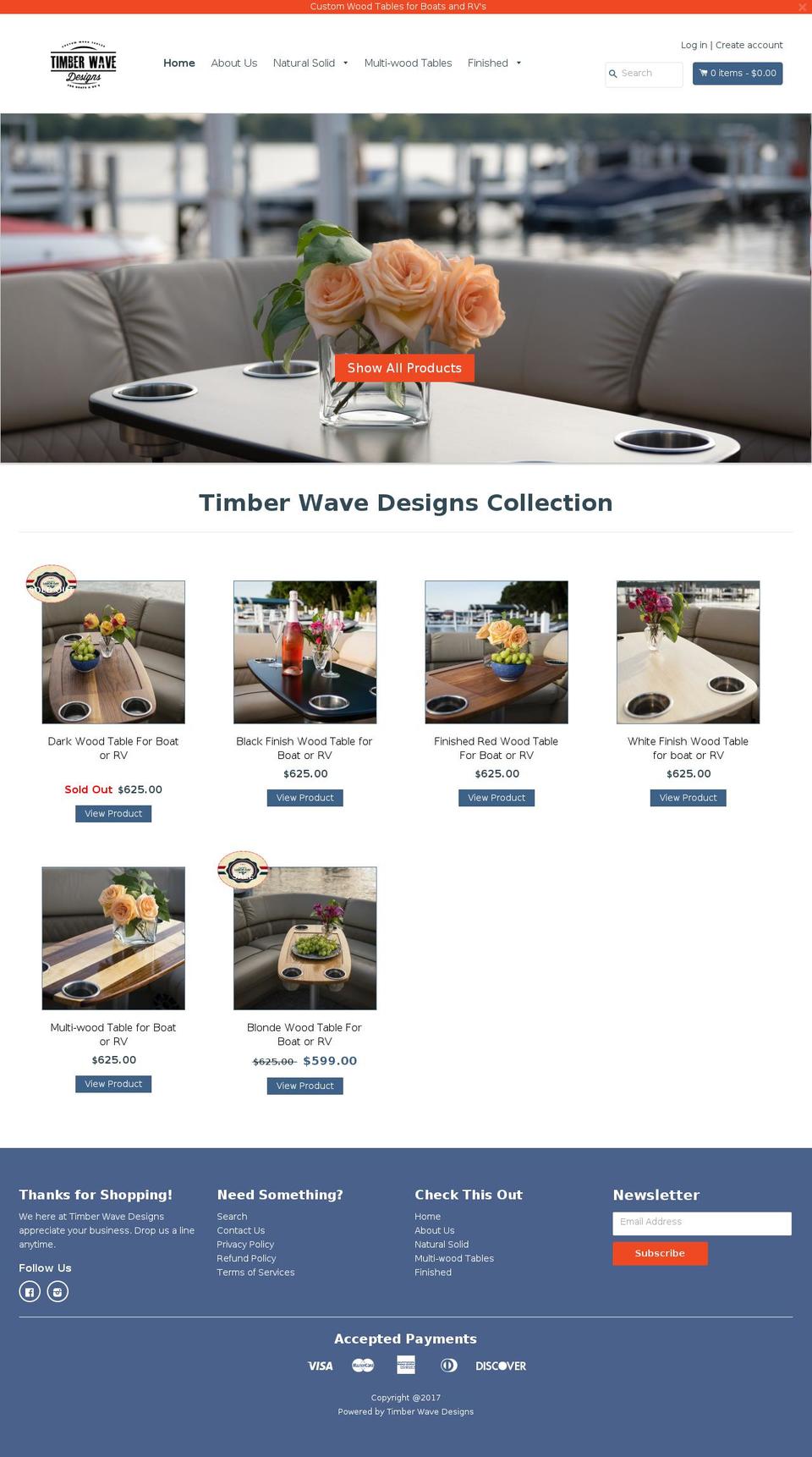 rs-sales-theme-2-1-master Shopify theme site example timberwavedesigns.com