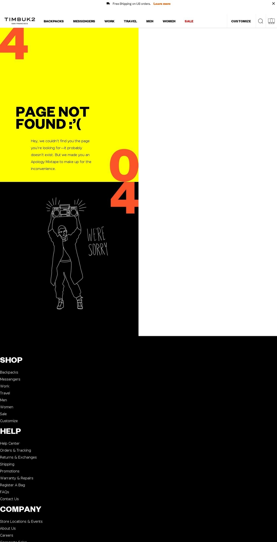 08 \/ 09 \/\/ Never Check Shop The Look Shopify theme site example timbuk2corp.com