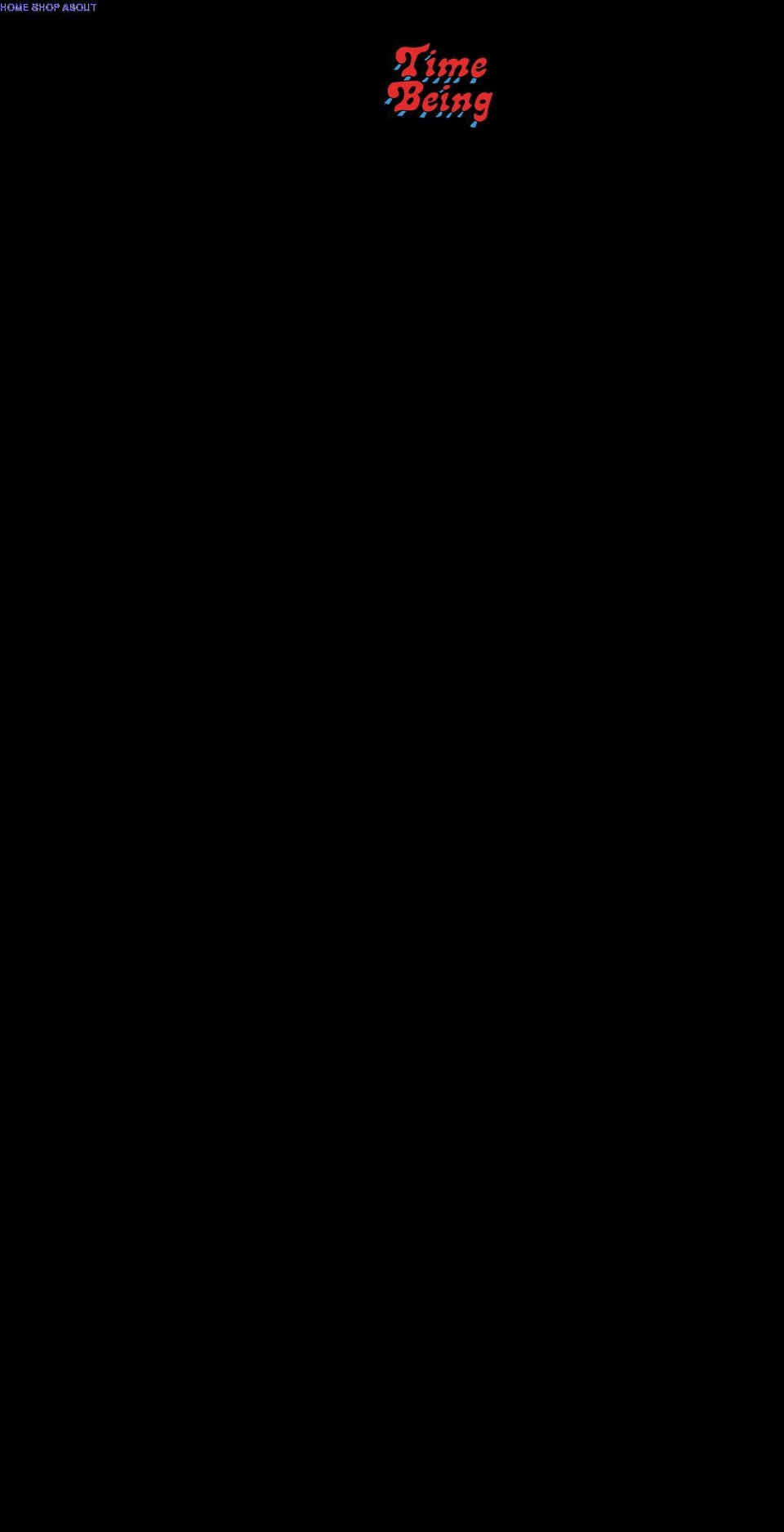 timebeing.shop shopify website screenshot