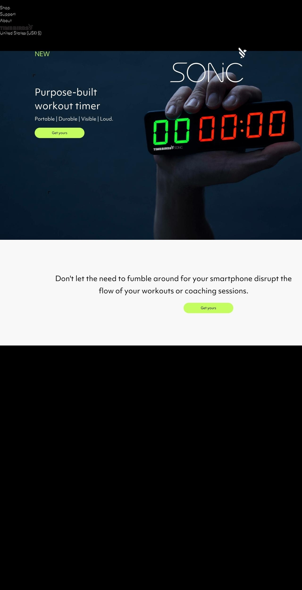 timebirds.com shopify website screenshot