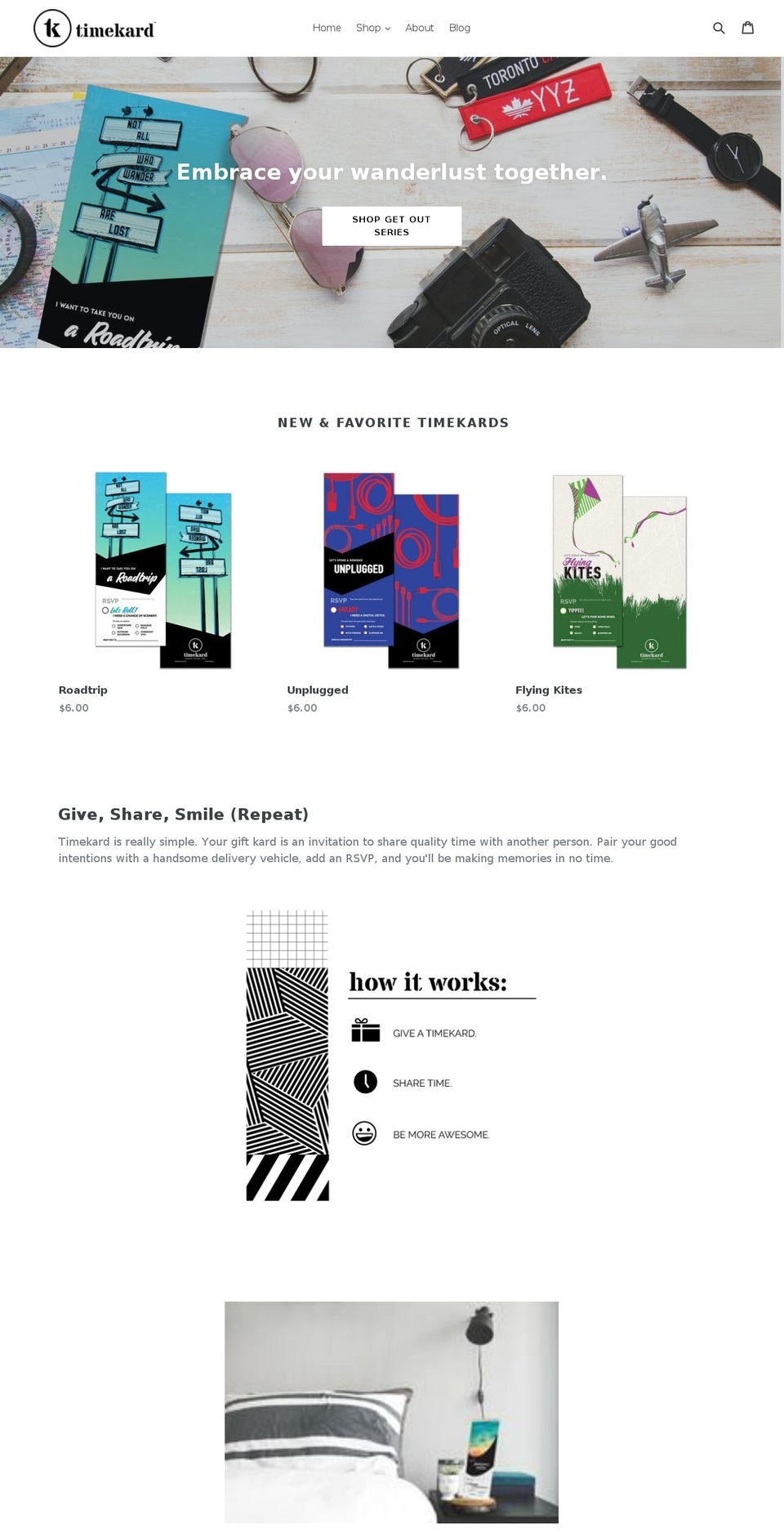 timekard.com — Shopify storefront screenshot