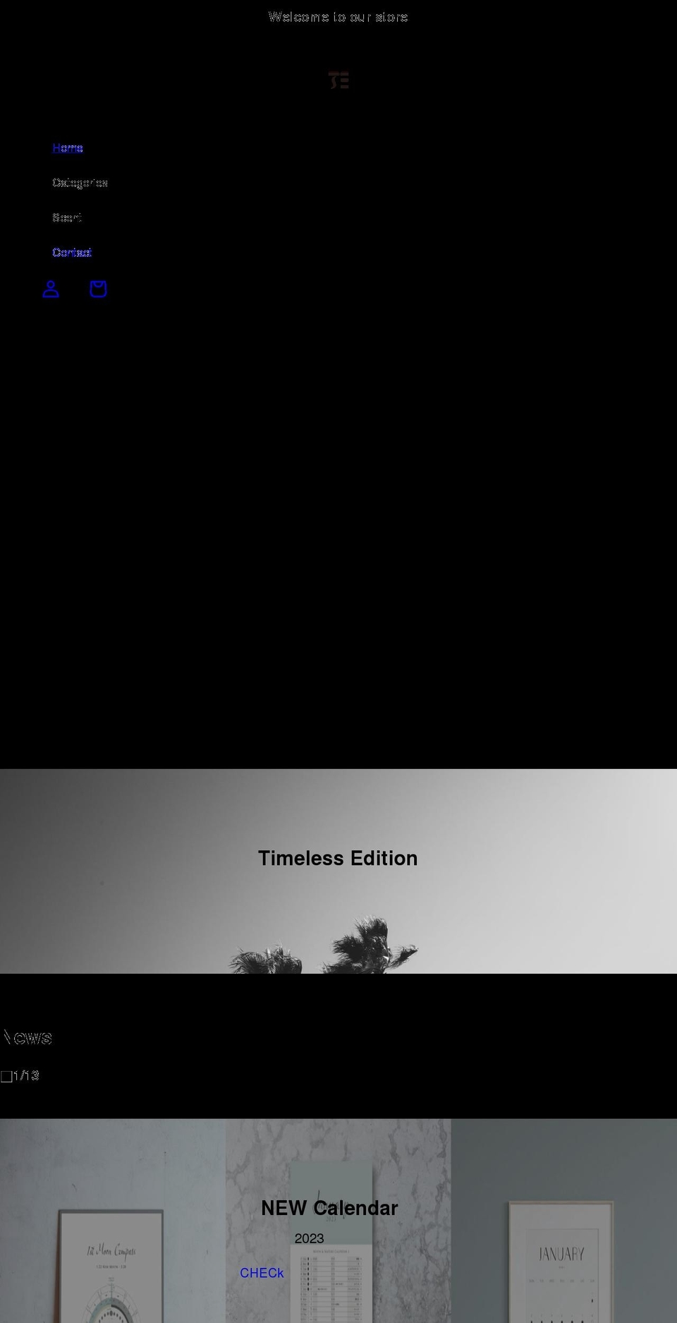 timeless-edition.shop shopify website screenshot