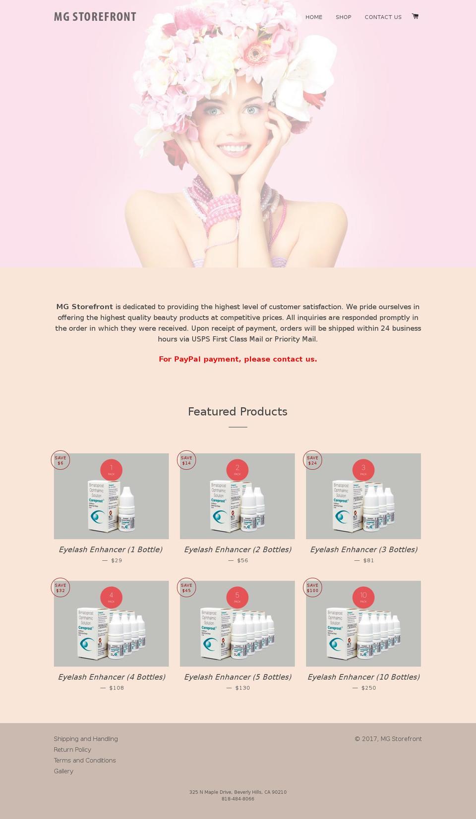 timelessbeauty101.com shopify website screenshot