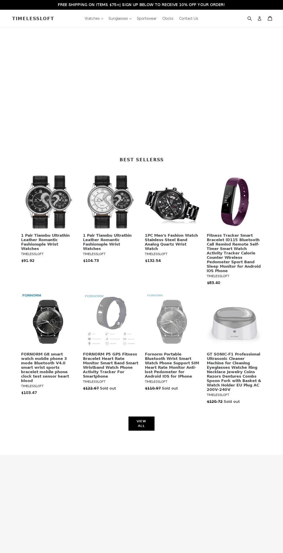 timelessloft.com shopify website screenshot