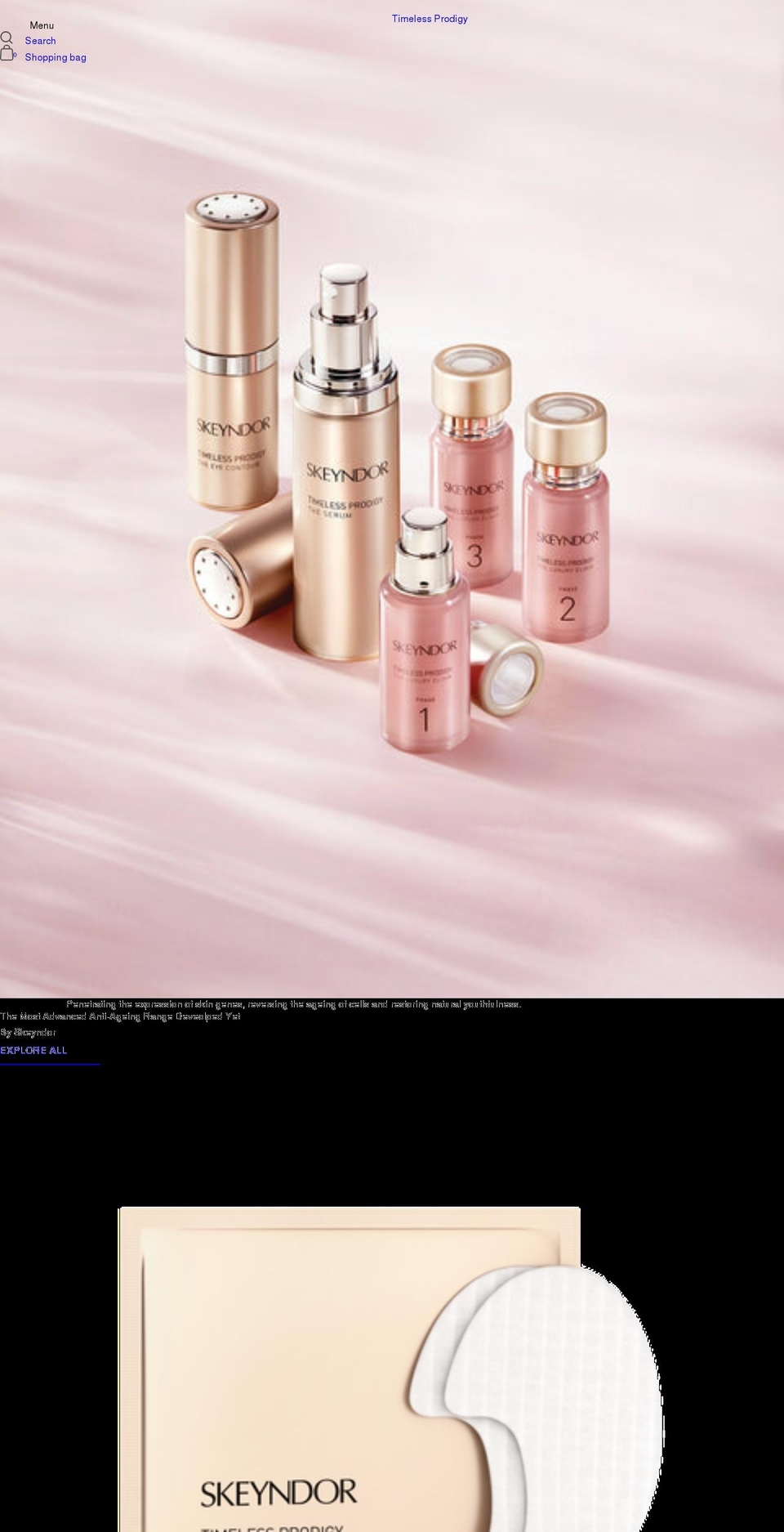 timelessprodigy.com.au shopify website screenshot