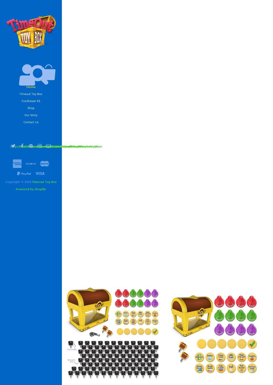 timeoutbonusbox.com — Shopify storefront screenshot