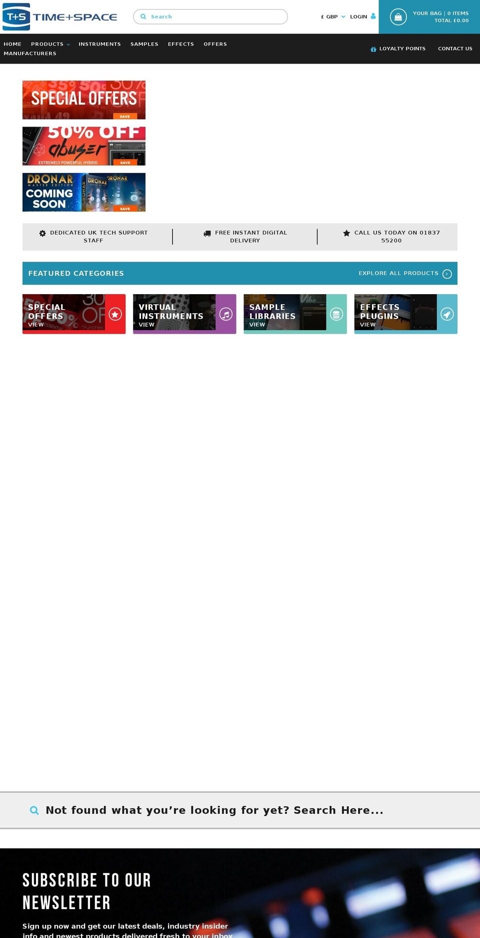 timespace.com shopify website screenshot