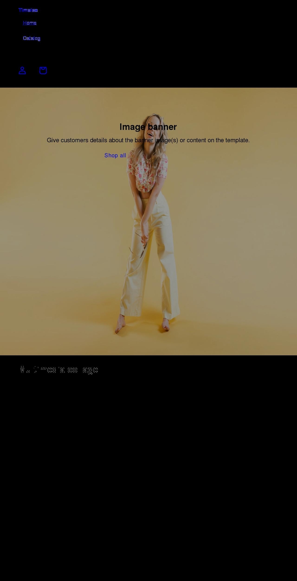 timoise.com shopify website screenshot
