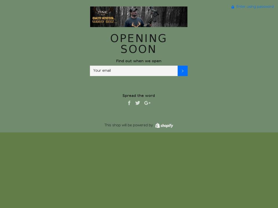 tinemax.com shopify website screenshot