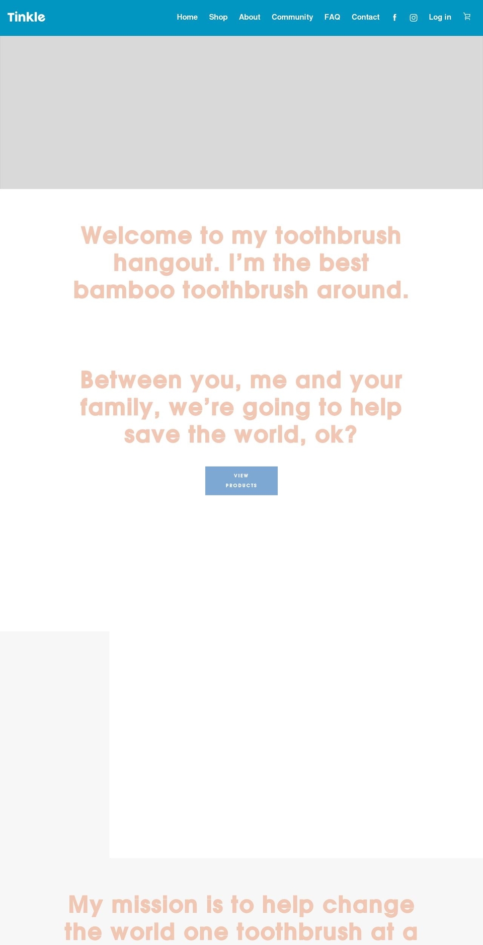 tinkleco.com.au shopify website screenshot