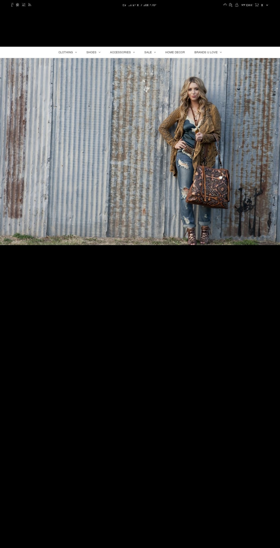 tinroseboutique.com shopify website screenshot